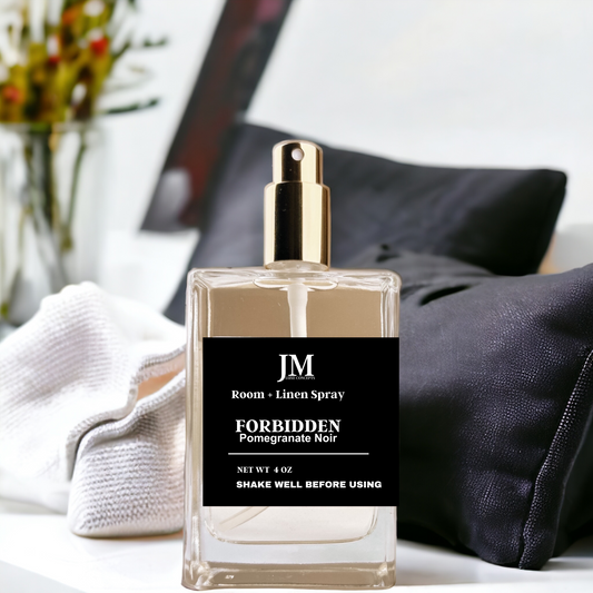 Pomegranate Noir Room & Linen Spray – Juicy, Spicy & Sophisticated, 4oz