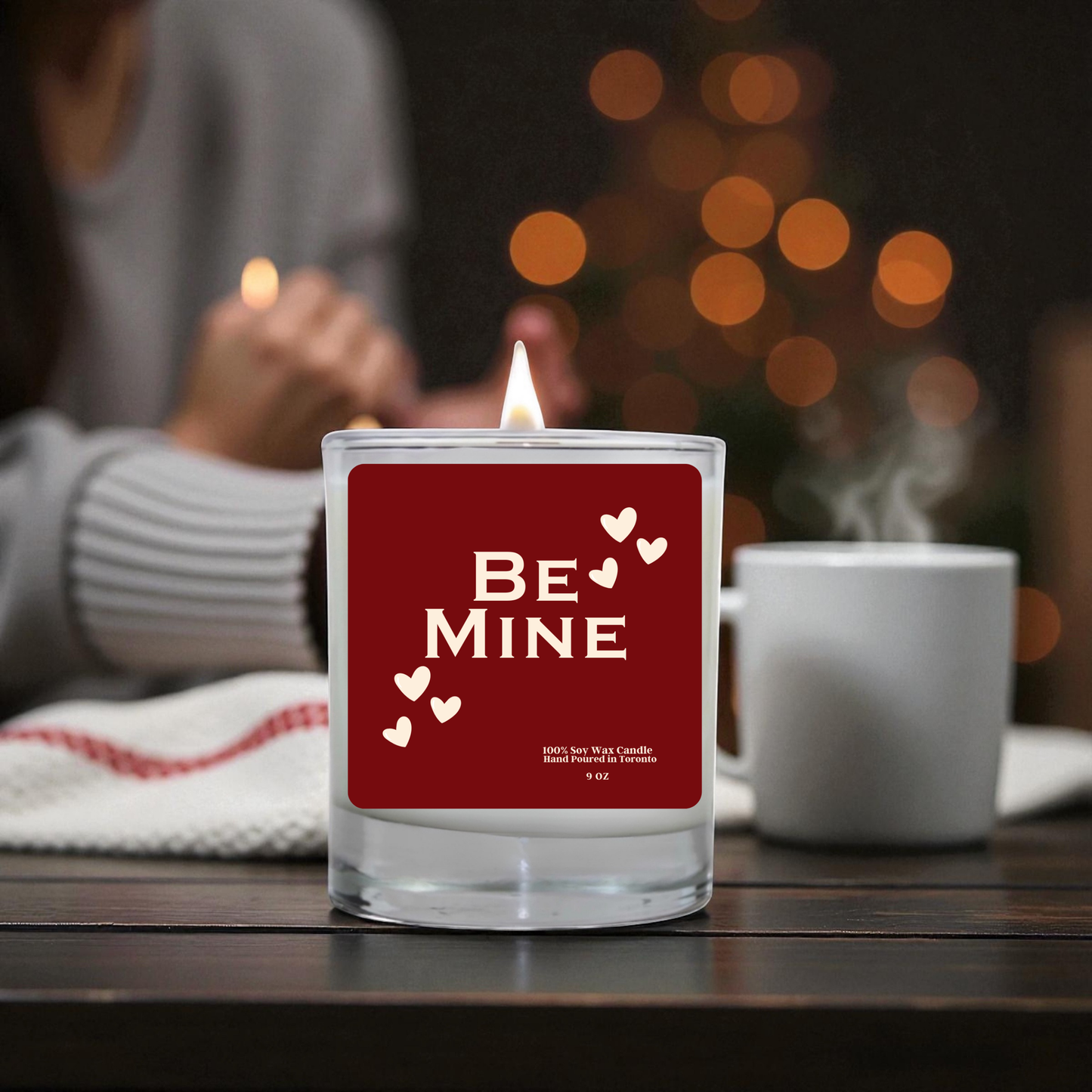Be Mine Valentine Candle