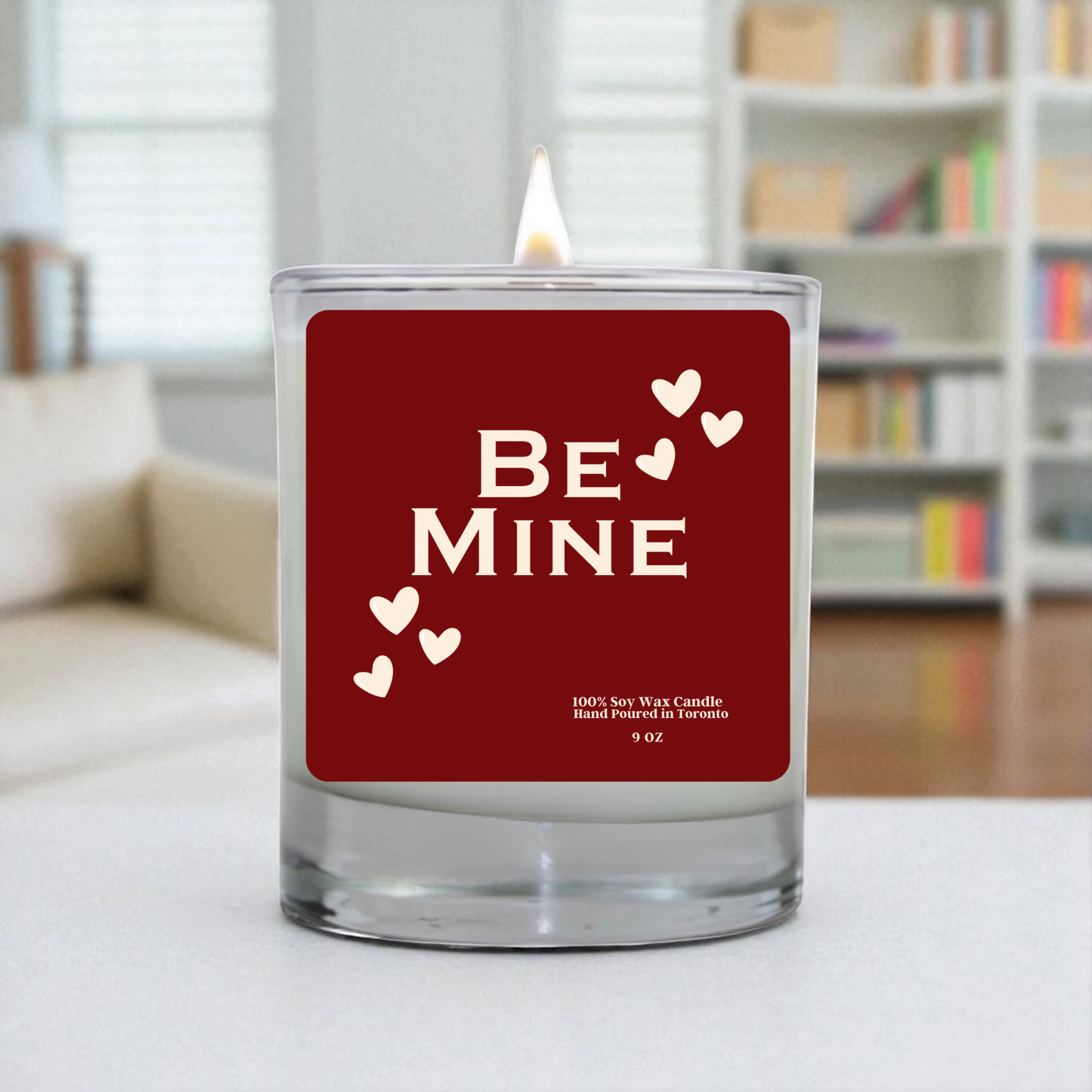 Be Mine Valentine Candle