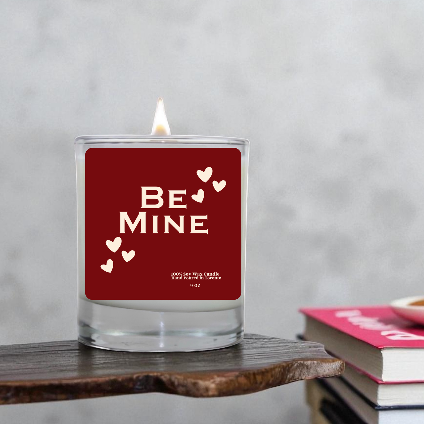 Be Mine Valentine Candle