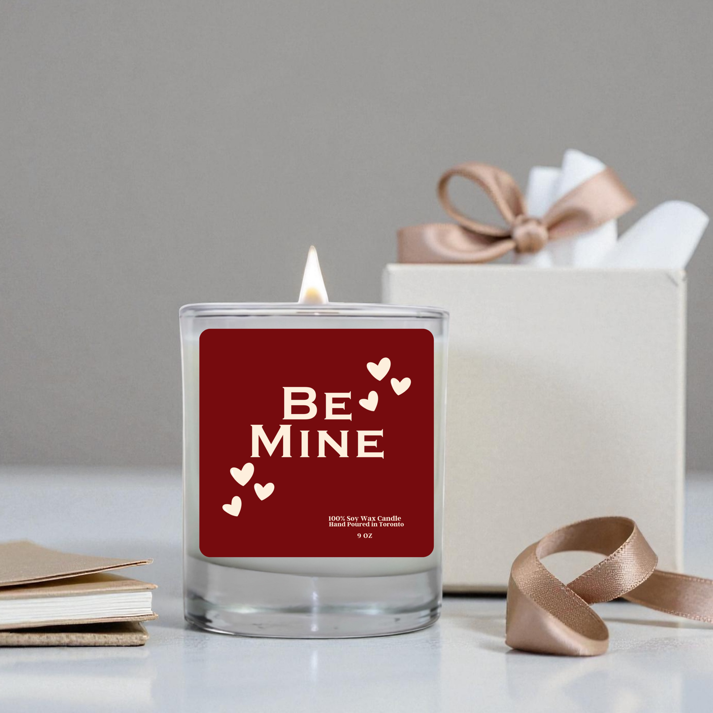 Be Mine Valentine Candle