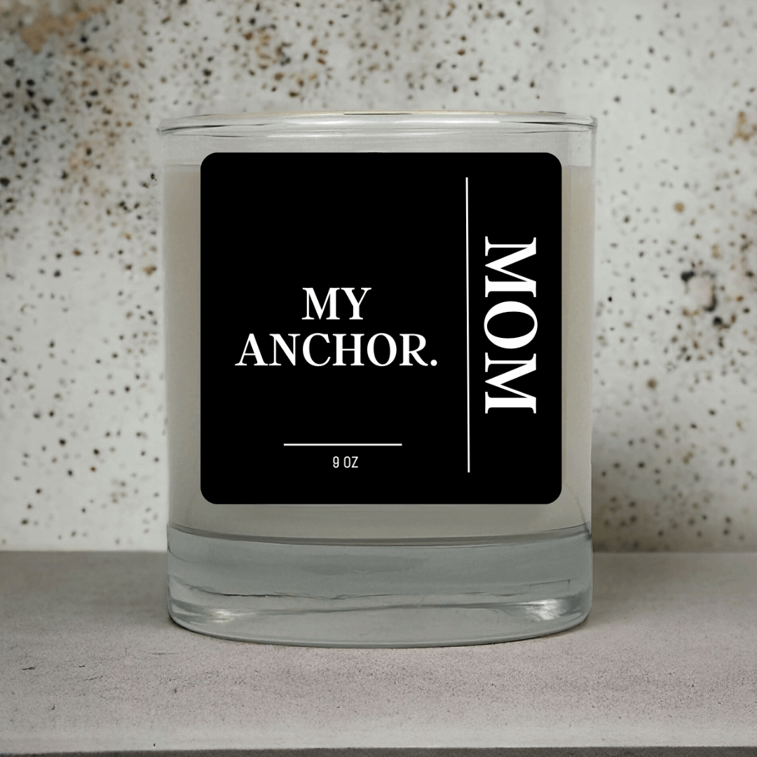 Soy Wax Scented Candle With A Wooden Wick Candle for Mother's Day
