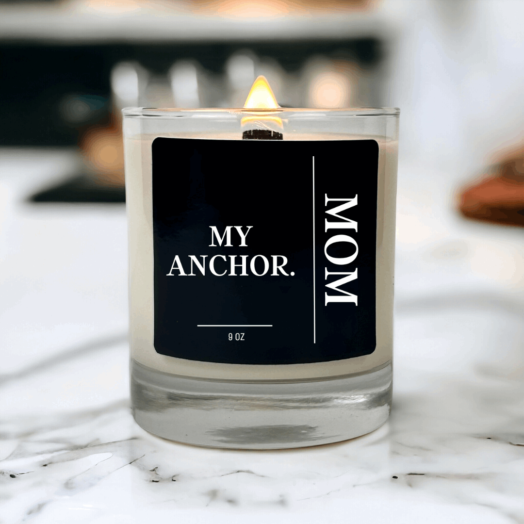 Soy Wax Scented Candle With A Wooden Wick Candle for Mother's Day