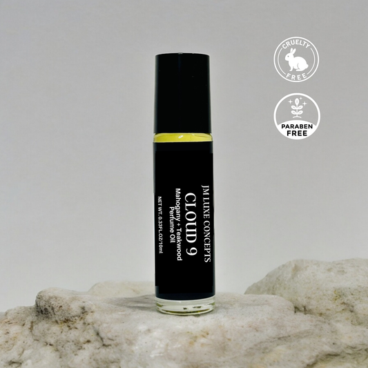 Mahogany + Teakwood Scented Perfume Oil – Rich, Woody & Masculine Fragrance, 10ml