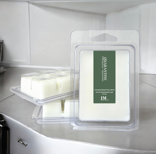 Eucalyptus + Spearmint Scented, Luxury Handmade, Highly Scented, Coconut wax blend Wax Melts,