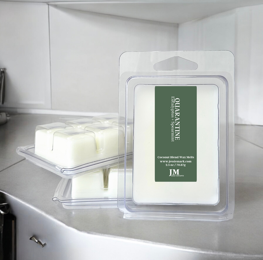Lemongrass Luxury Handmade Wax Melts – Highly Scented, Coconut Wax Blend (2.5 oz)
